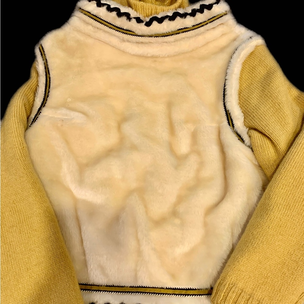 Vintage Hooded Sweater, Size Medium